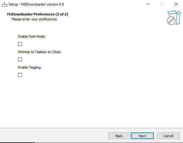 Settings Setup